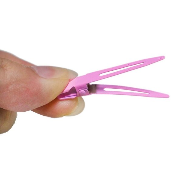 Assorted Color Alligator Curl Clips 100 Pack Hair Styling Accessories - Picture 5 of 7